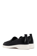 Women's Black Leather Comfort Loafer | Derimod Women's Black Leather Comfort Loafer | Derimod