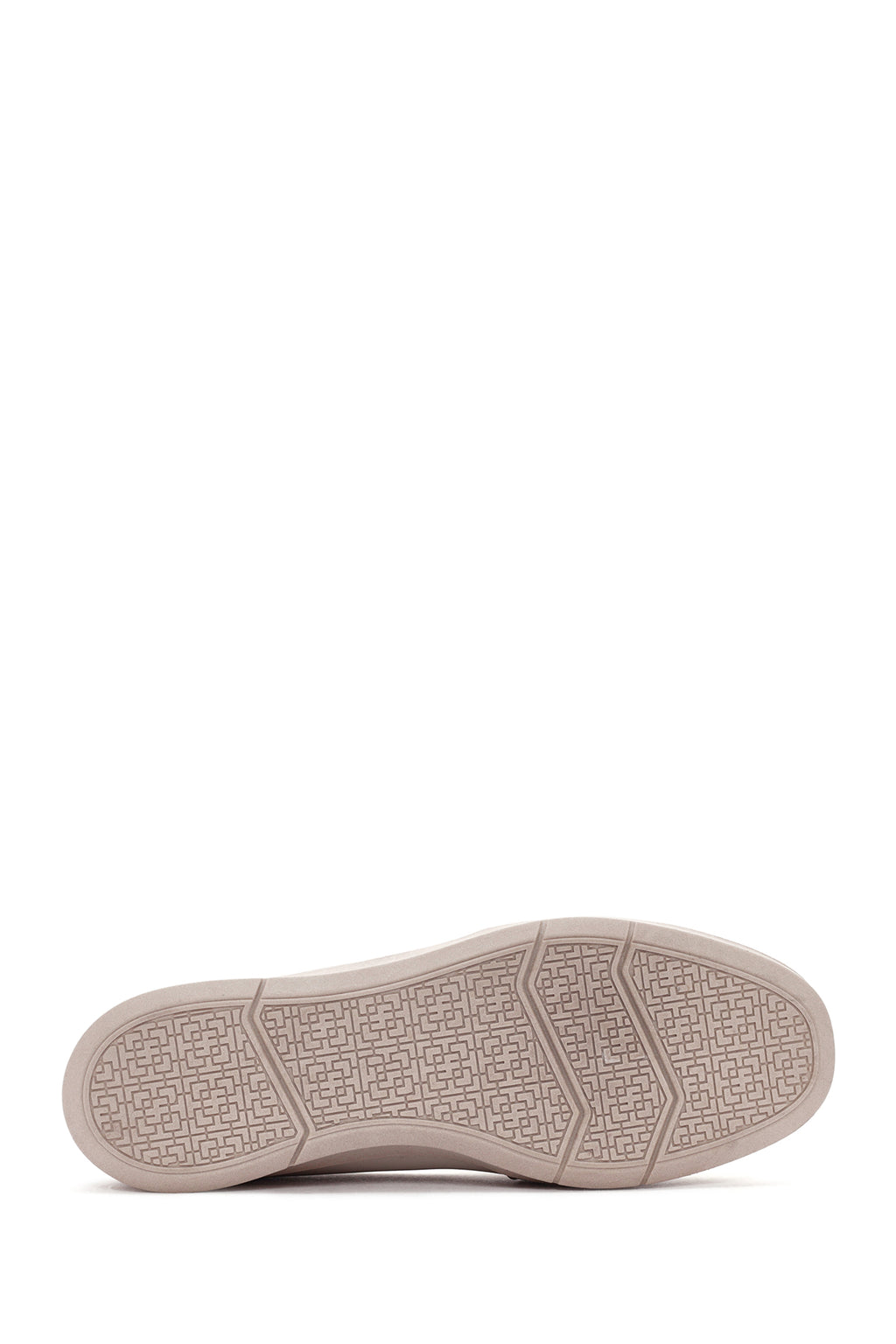 Kadın Krem Deri Comfort Loafer