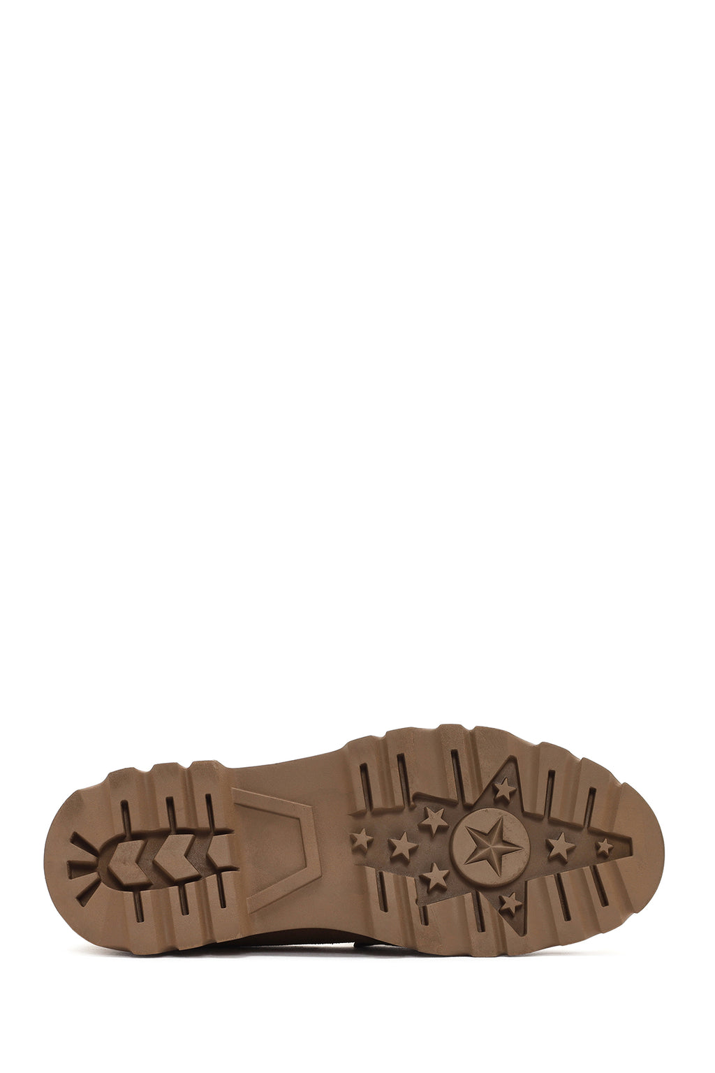 Kadın Taba Süet Deri Maskülen Loafer