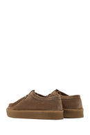 Women's Tan Suede Leather Masculine Shoes | Derimod Women's Tan Suede Leather Masculine Shoes | Derimod
