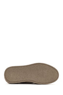 Women's Beige Suede Leather Masculine Shoes | Derimod Women's Beige Suede Leather Masculine Shoes | Derimod