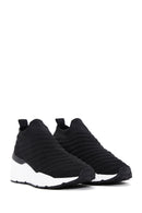 Derimod Zero Kadın Siyah Kalın Tabanlı Sneaker | Derimod Derimod Zero Kadın Siyah Kalın Tabanlı Sneaker | Derimod