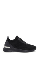 Derimod Zero Kadın Siyah Kalın Tabanlı Sneaker | Derimod Derimod Zero Kadın Siyah Kalın Tabanlı Sneaker | Derimod