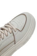 Women's Beige Thick Soled Sneaker | Derimod Women's Beige Thick Soled Sneaker | Derimod