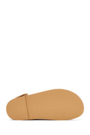 Women's Beige Stone Sandals | Derimod Women's Beige Stone Sandals | Derimod