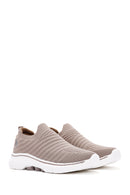 Derimod Zero Kadın Vizon Spor Sneaker | Derimod Derimod Zero Kadın Vizon Spor Sneaker | Derimod