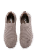 Derimod Zero Kadın Vizon Spor Sneaker | Derimod Derimod Zero Kadın Vizon Spor Sneaker | Derimod