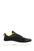 Derimod Zero Women's Black Lace-Up Thick Soled Sports Sneaker | Derimod Derimod Zero Women's Black Lace-Up Thick Soled Sports Sneaker | Derimod