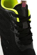 Derimod Zero Women's Black Lace-Up Thick Soled Sports Sneaker | Derimod Derimod Zero Women's Black Lace-Up Thick Soled Sports Sneaker | Derimod