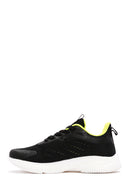Derimod Zero Women's Black Lace-Up Thick Soled Sports Sneaker | Derimod Derimod Zero Women's Black Lace-Up Thick Soled Sports Sneaker | Derimod