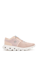 Derimod Zero Women's Pink Lace Up Fabric Sneaker | Derimod Derimod Zero Women's Pink Lace Up Fabric Sneaker | Derimod