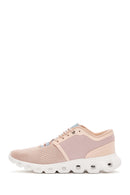 Derimod Zero Women's Pink Lace Up Fabric Sneaker | Derimod Derimod Zero Women's Pink Lace Up Fabric Sneaker | Derimod