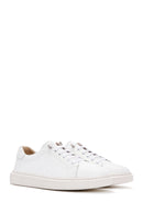Women's White Leather Sneaker | Derimod Women's White Leather Sneaker | Derimod