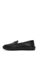 Kadın Siyah Deri Comfort Loafer | Derimod Kadın Siyah Deri Comfort Loafer | Derimod