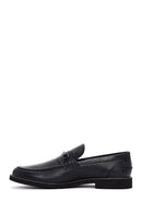 Men's Black Leather Casual Loafer | Derimod Men's Black Leather Casual Loafer | Derimod