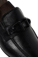 Erkek Siyah Deri Loafer | Derimod Erkek Siyah Deri Loafer | Derimod