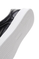 Erkek Siyah Bağcıklı Deri Sneaker | Derimod Erkek Siyah Bağcıklı Deri Sneaker | Derimod