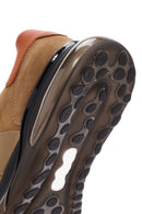 Erkek Bej Bağcıklı Nubuk Deri Casual Sneaker | Derimod Erkek Bej Bağcıklı Nubuk Deri Casual Sneaker | Derimod