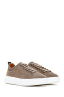 Men's Mink Suede Leather Sneaker | Derimod Men's Mink Suede Leather Sneaker | Derimod