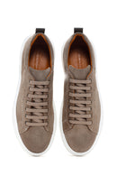 Men's Mink Suede Leather Sneaker | Derimod Men's Mink Suede Leather Sneaker | Derimod
