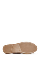 Men's Beige Suede Leather Sandals | Derimod Men's Beige Suede Leather Sandals | Derimod