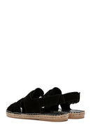 Men's Black Suede Leather Sandals | Derimod Men's Black Suede Leather Sandals | Derimod