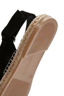 Men's Black Suede Leather Sandals | Derimod Men's Black Suede Leather Sandals | Derimod