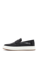Men's Black Leather Loafer | Derimod Men's Black Leather Loafer | Derimod