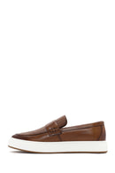 Men's Tan Leather Loafer | Derimod Men's Tan Leather Loafer | Derimod