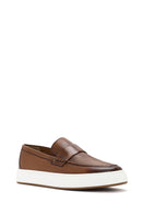 Men's Tan Leather Loafer | Derimod Men's Tan Leather Loafer | Derimod