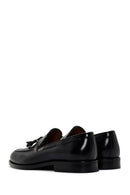 Men's Black Tasseled Leather Loafer | Derimod Men's Black Tasseled Leather Loafer | Derimod