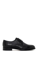 Men's Black Laced Leather Classic Shoes | Derimod Men's Black Laced Leather Classic Shoes | Derimod