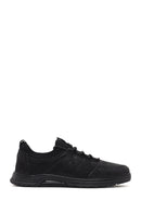 Erkek Siyah Bağcıklı Nubuk Deri Casual Sneaker | Derimod Erkek Siyah Bağcıklı Nubuk Deri Casual Sneaker | Derimod
