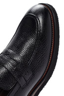 Erkek Siyah Deri Casual Loafer | Derimod Erkek Siyah Deri Casual Loafer | Derimod