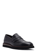 Erkek Siyah Deri Casual Loafer | Derimod Erkek Siyah Deri Casual Loafer | Derimod