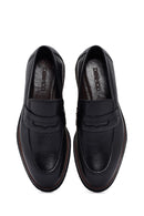 Erkek Siyah Deri Casual Loafer | Derimod Erkek Siyah Deri Casual Loafer | Derimod