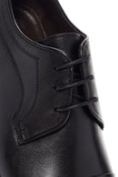 Men's Black Lace-up Leather Casual Shoes | Derimod Men's Black Lace-up Leather Casual Shoes | Derimod