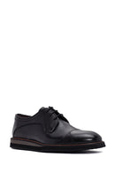 Men's Black Lace-up Leather Casual Shoes | Derimod Men's Black Lace-up Leather Casual Shoes | Derimod
