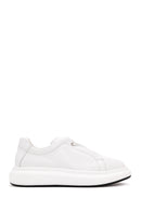 Erkek Beyaz Deri Sneaker | Derimod Erkek Beyaz Deri Sneaker | Derimod