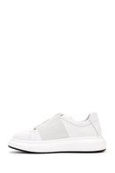 Erkek Beyaz Deri Sneaker | Derimod Erkek Beyaz Deri Sneaker | Derimod