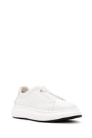 Erkek Beyaz Deri Sneaker | Derimod Erkek Beyaz Deri Sneaker | Derimod