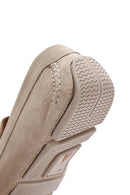 Men's Beige Suede Leather Loafer | Derimod Men's Beige Suede Leather Loafer | Derimod