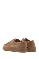 Men's Mink Lace-up Suede Leather Casual Shoes | Derimod Men's Mink Lace-up Suede Leather Casual Shoes | Derimod