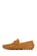 Derimod Fly Men's Yellow Suede Leather Loafer | Derimod Derimod Fly Men's Yellow Suede Leather Loafer | Derimod