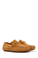 Derimod Fly Men's Yellow Suede Leather Loafer | Derimod Derimod Fly Men's Yellow Suede Leather Loafer | Derimod