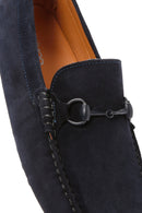 Derimod Fly Erkek Lacivert Süet Deri Loafer | Derimod Derimod Fly Erkek Lacivert Süet Deri Loafer | Derimod