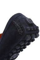 Derimod Fly Erkek Lacivert Süet Deri Loafer | Derimod Derimod Fly Erkek Lacivert Süet Deri Loafer | Derimod