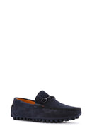 Derimod Fly Erkek Lacivert Süet Deri Loafer | Derimod Derimod Fly Erkek Lacivert Süet Deri Loafer | Derimod