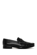 Men's Black Leather Casual Loafer | Derimod Men's Black Leather Casual Loafer | Derimod