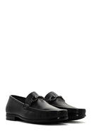Men's Black Leather Casual Loafer | Derimod Men's Black Leather Casual Loafer | Derimod